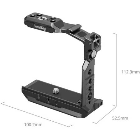 SmallRig 6023 - półklatka do Sony Alpha 7 V / 7R V / 7 IV - wymiary